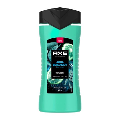 AXE DUŞ JELİ 300ML PREMİUM 3İN1 AQUA BERGAMOT 1*12