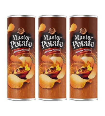 MASTER POTATO 160GR BBQ SOSLU 1*14