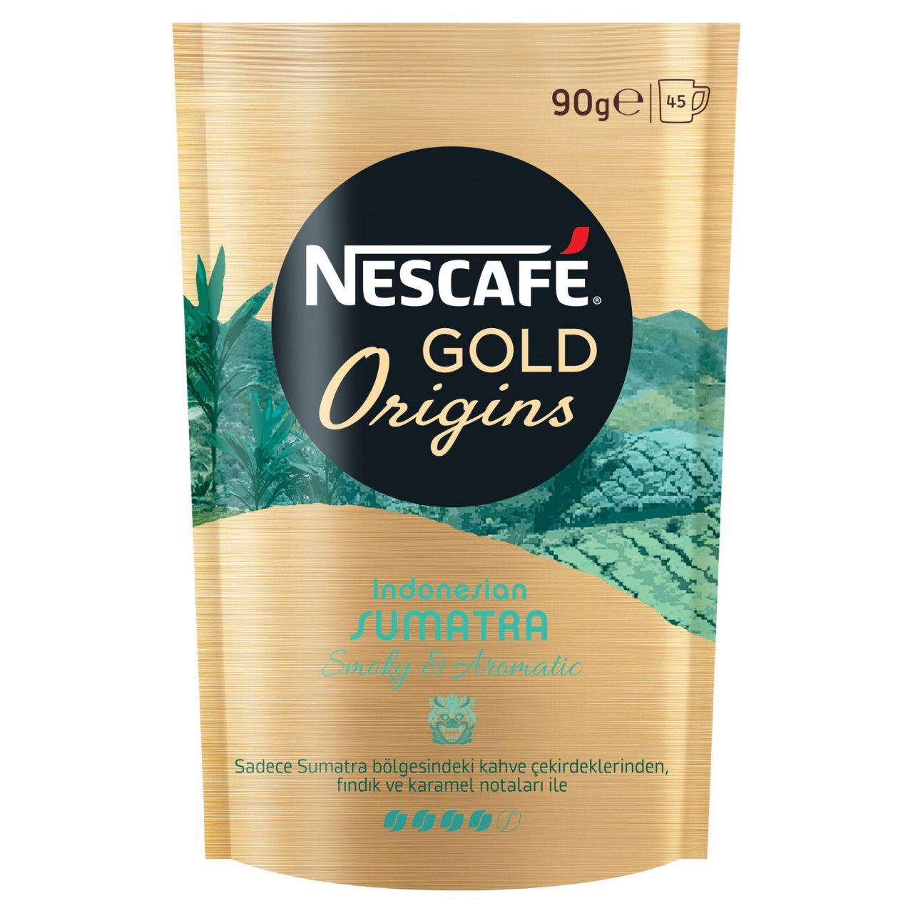 NESCAFE GOLD ORİGİNS SUMATRA EKOPAKET 90GR 1*12