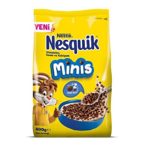 NESQUİK KAHV.KAKAOLU MİNİ 400GR TAHIL GEVR. 1*10