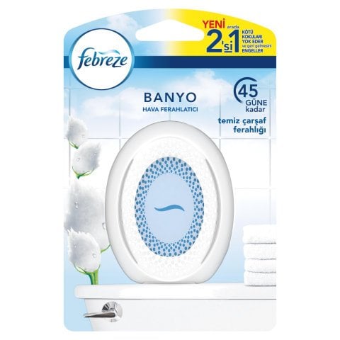 FEBREZE BANYO TEMİZ ÇARŞAF FERAH. 7,5ML 1*8