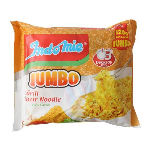 İNDO MİE NOODLE JUMBO KÖRİLİ 120GR 1*40