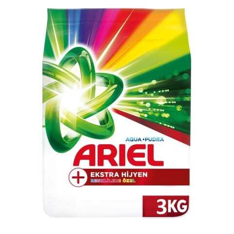 ARİEL M.3KG EKSTRA HİJYEN RENKLİLER 1*6