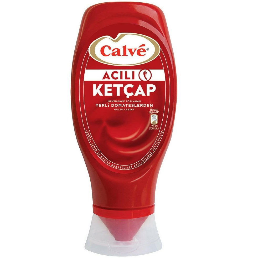 CALVE KETÇAP 430GR ACILI PET 1*8