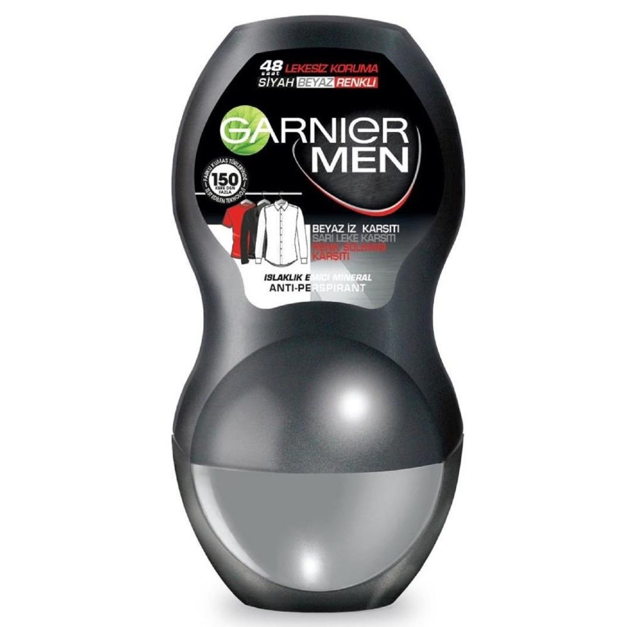 GARNİER .ROLL-ON MEN SİYAH-BEYAZ-RENKLİ 50ML 1*6