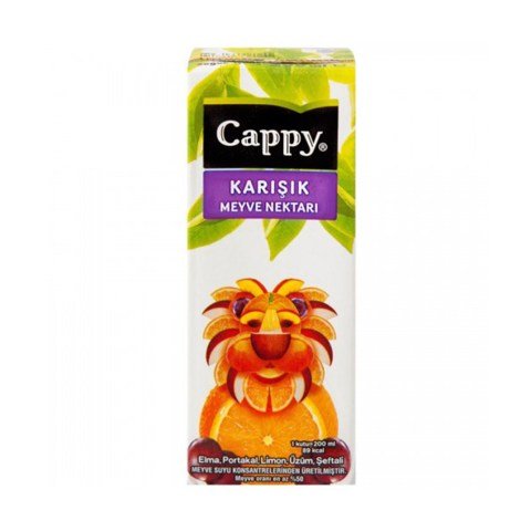 CAPPY 1/5 KARIŞIK 200ML 1*27