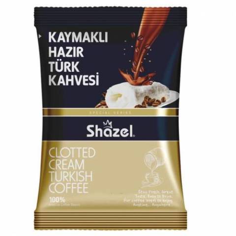 SHAZEL TÜRK KAHV.KAYMAKLI 100 G. 1*16