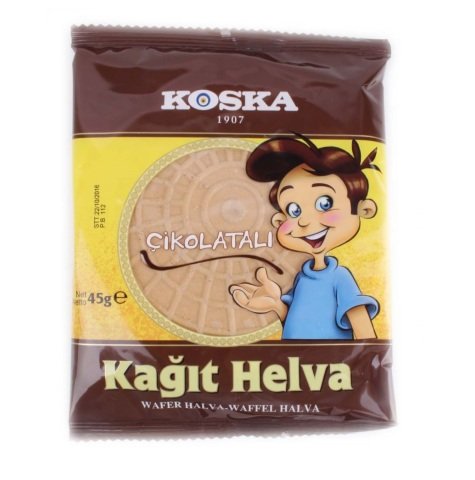 KOSKA KAĞIT HELVA KAKAOLU 45GR 1*30