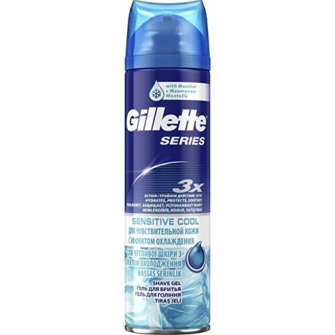 GİLLETTE TRAŞ JELİ SERIES SENSİTİVE COOL  200ML 1*6