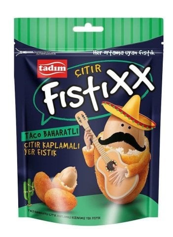 TADIM FISTIXX TACO BAHARAT 60GR 1*12