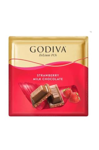 ÜLKER C. GODIVA KARE 60GR SÜTLÜ&ÇİLEKLİ//// 1425-07 1*6*6