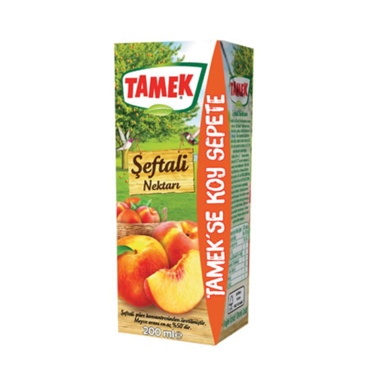 TAMEK MEYVE SUYU 1/5 KAYISI 200ML 1*27