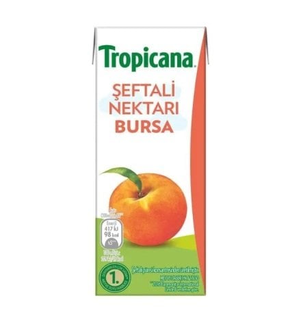 TROPİCANA 1/5 BURSA ŞEFTALİ M.SUYU 1*27