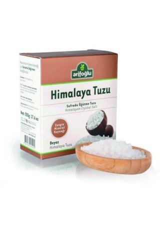 ARİFOĞLU TUZ HİMALAYA BEYAZ 500GR 1*12