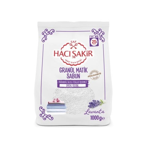 HACI ŞAKİR GRANÜL 1KG MATİK LAVANTA 1*6