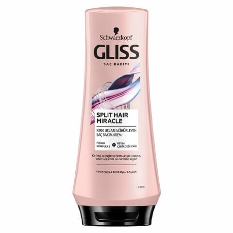 GLISS S.KR.360ML SPLIT HAIR MIRACLE YIPRANMIŞ& KIRIK UÇLU SAÇ 1*6