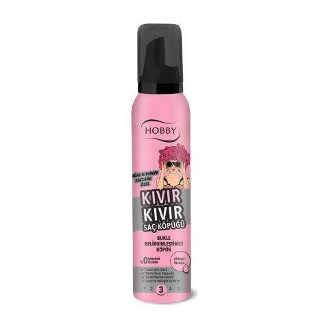 HOBBY SAÇ KÖP.150ML KIVIR KIVIR GÜÇLÜ3 BUKLE BELİR. 1*12