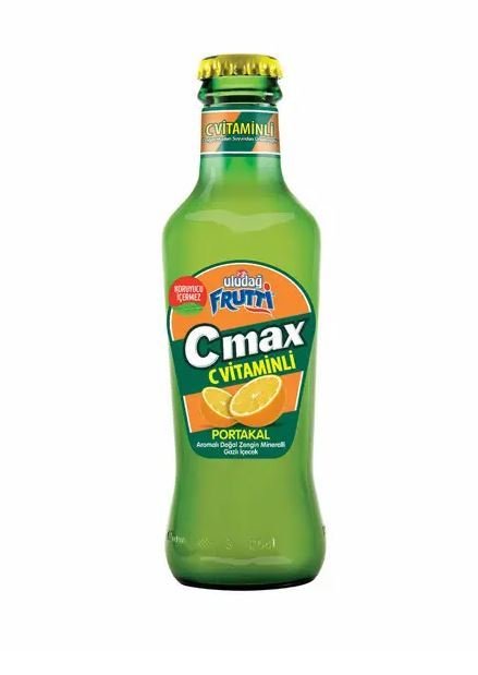 ULUDAĞ MADEN SUYU FRUTTİ C-MAX PORTAKAL 200ML 1*24