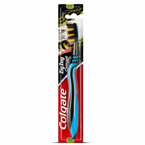 COLGATE DİŞ FIRÇASI ZİGZAG 1+1 CHARCOAL ORTA 1*12