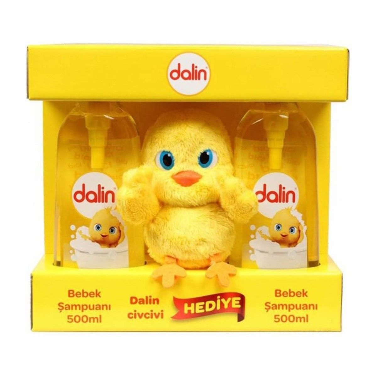 DALİN Ş.500+500ML ŞAMP. PELUŞ CİVCİV HED. 1*12