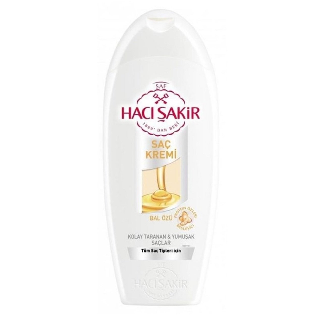 HACI ŞAKİR SAÇ KREMİ 450ML BAL ÖZÜ 1*12