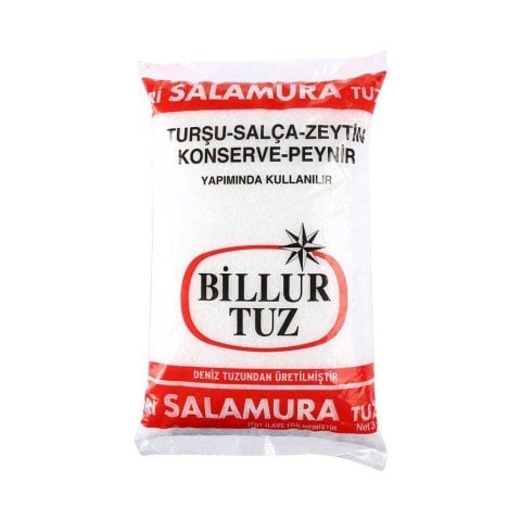 BİLLUR TUZ 3KG TURŞULUK TUZ 1*5