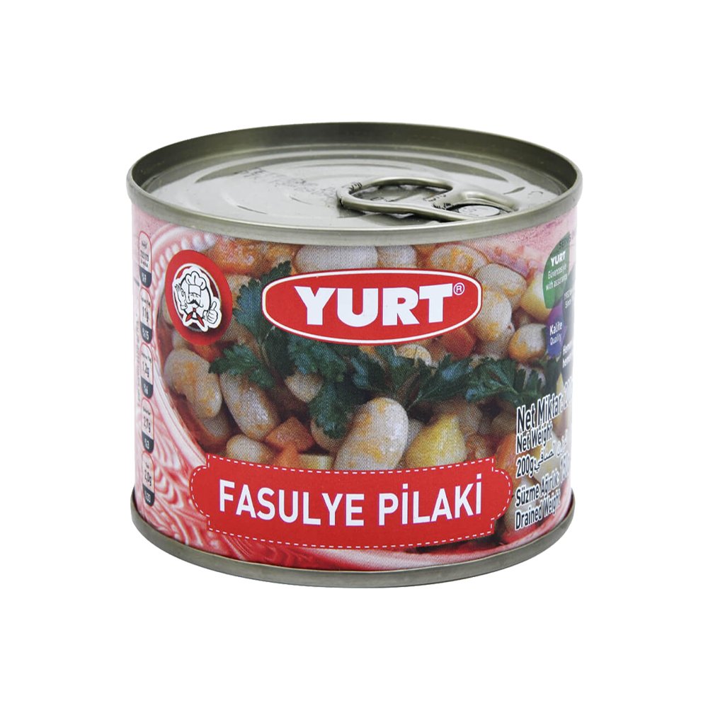 YURT .FASÜLYE PİLAKİ 200G TNK 1*24