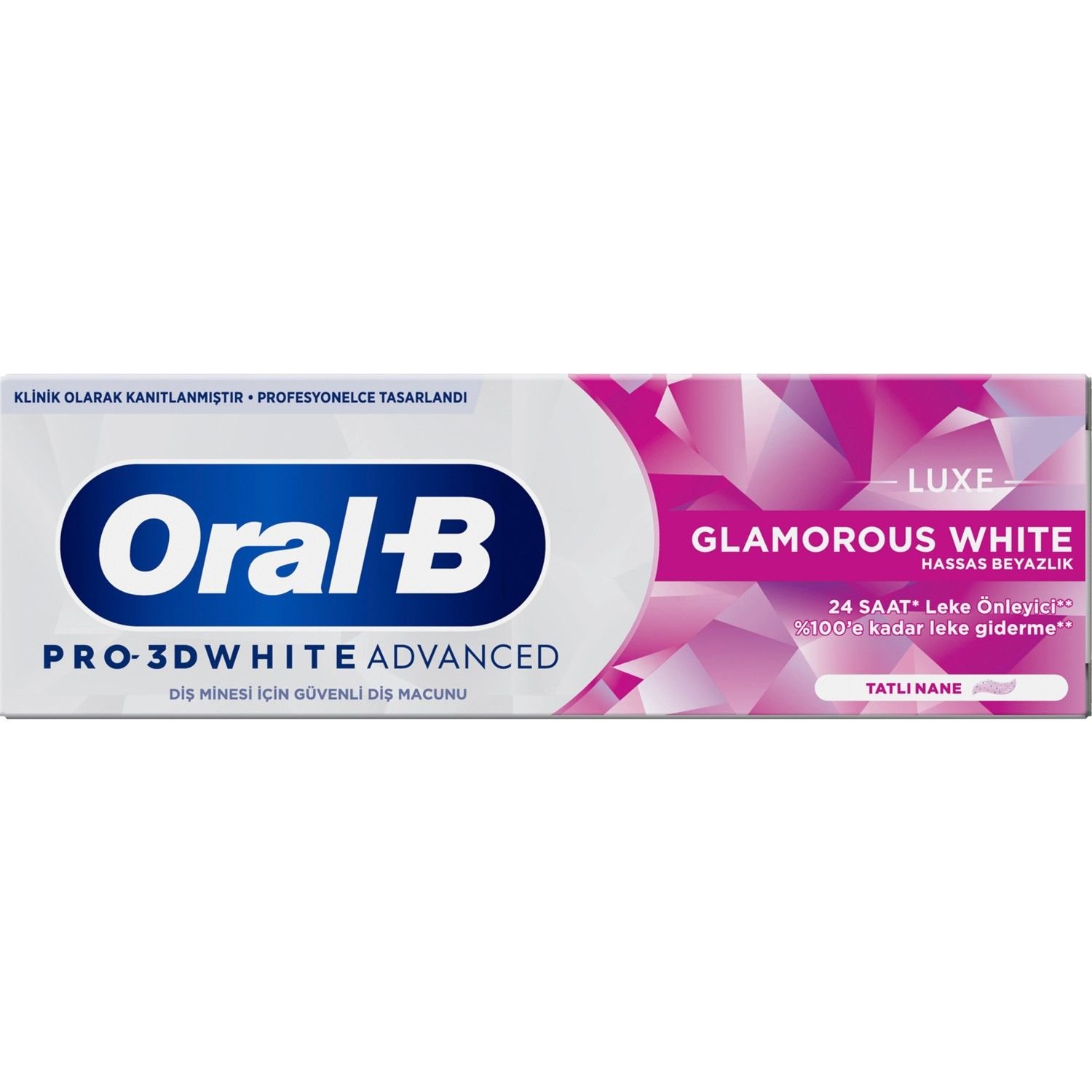 ORAL-B M.75ML PRO-3D LUXE GLAMOROUS HASSAS BEYAZLIK 1*12