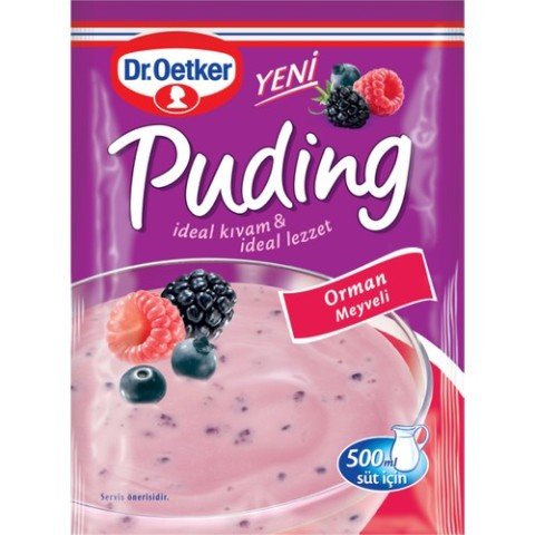 DR.OETKER.PUDİNG ORMAN MEYVELİ 81GR 1*2*12