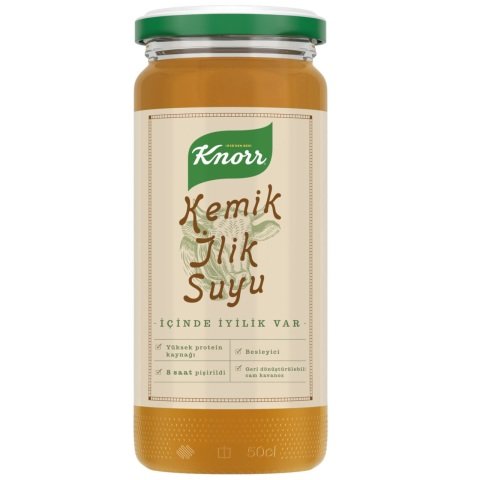 KNORR KEMİK İLİK SUYU 480ML CAM 1*6