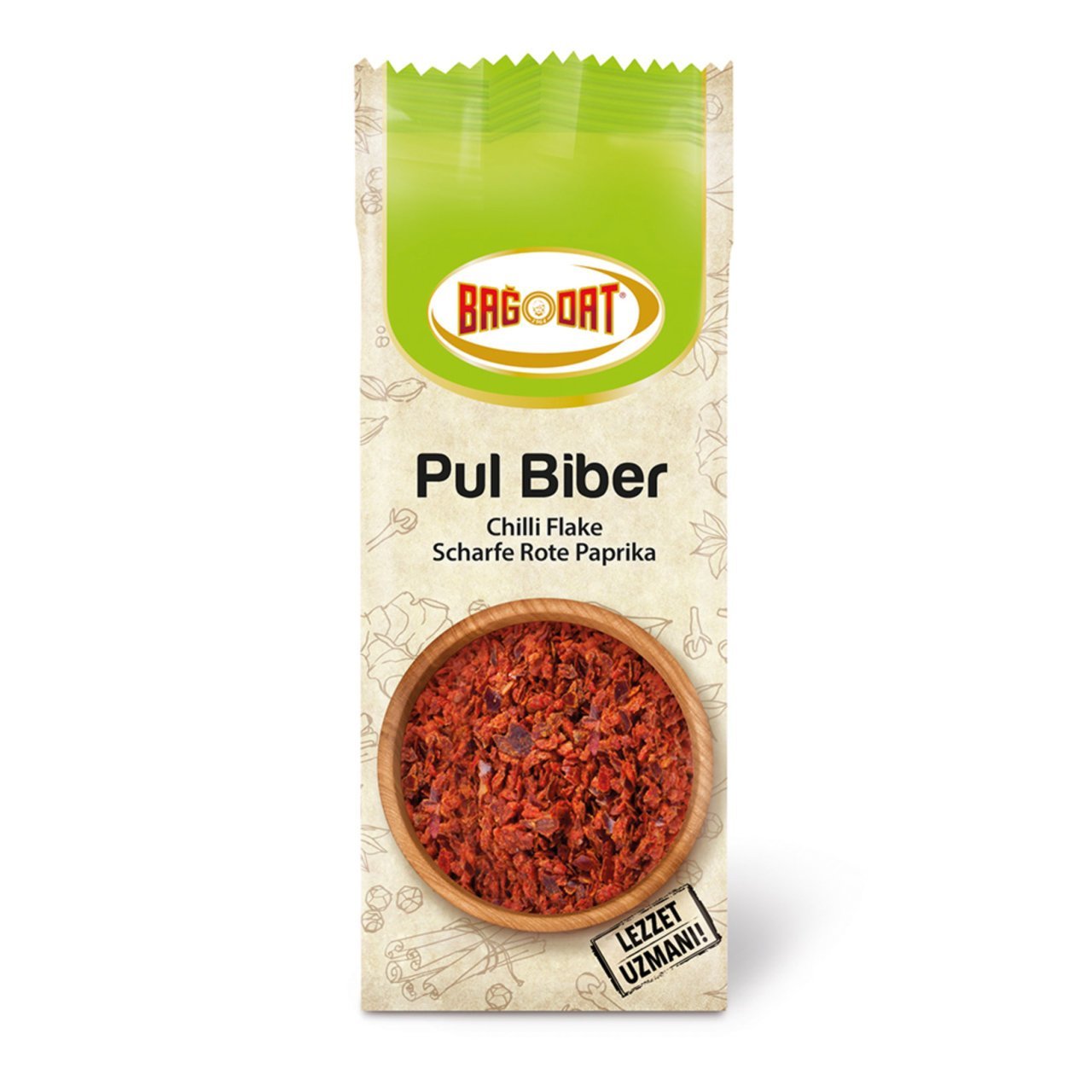 BAĞDAT PUL BİBER 80GR QUADRO 1*14