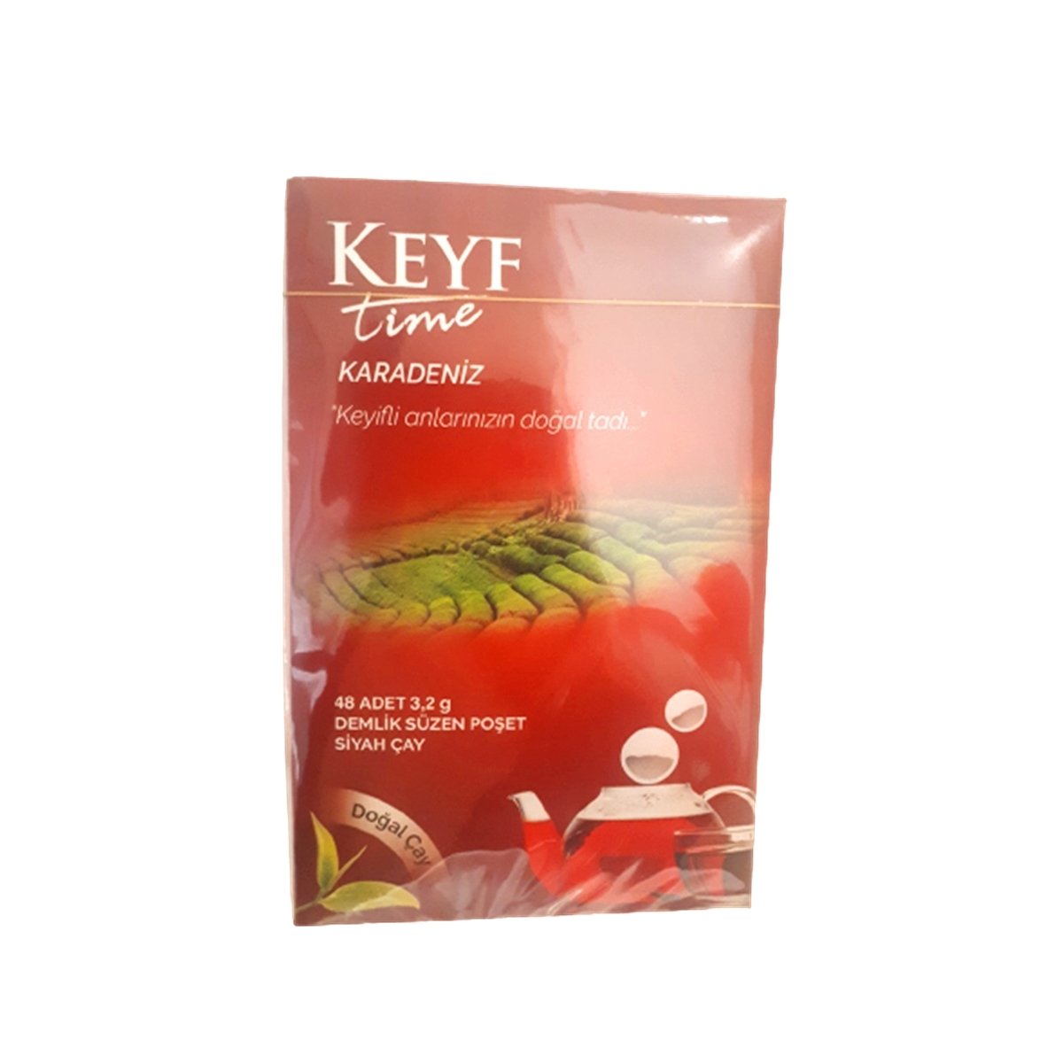 KEYF TİME ÇAY D.KARADENİZ DEMLİK 48'Lİ 153G 1*32