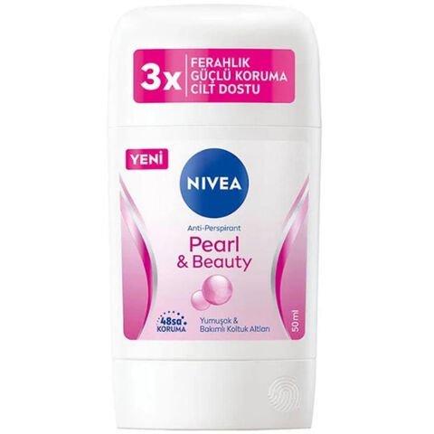 NIVEA .STİCK WOMEN 50ML PEARL& BEAUTY 84155 1*15