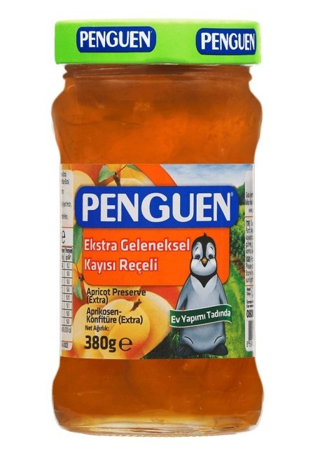 PENGUEN REÇEL 380G KAYISI EKSTRA GELENEKSEL CAM 1*12