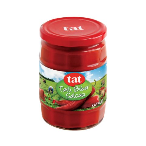 TAT SALÇA BİBER 550GR TATLI CAM 1*12