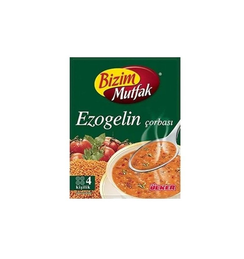 ÜLKER BİZİM Ç.KL.EZOGELİN ÇORBA 80GR 6471-05 1*6*12