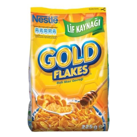 NESTLE KAHV.GOLD FLAKES 225G BALLI MISIR GEV.1*16