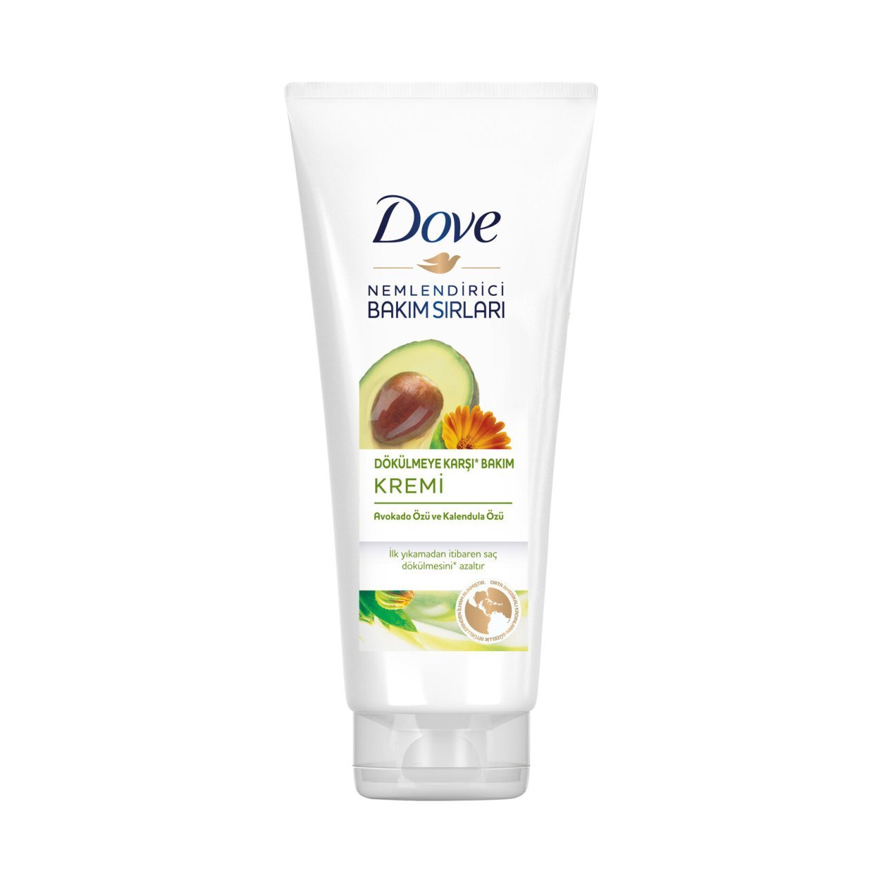 DOVE SAÇ KREMİ 170ML DÖK.KARŞI AVAKADO&KALENDULA 1*12