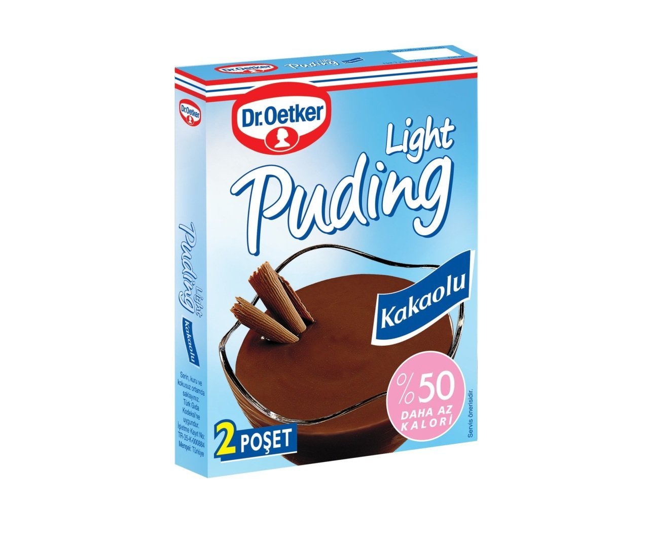 DR.OETKER.PUDİNG  LIGHT KAKAOLU 70GR 1*12