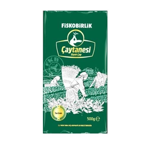 FİSKOBİRLİK ÇAYTANESİ 500GR SİYAH ÇAY 1*12