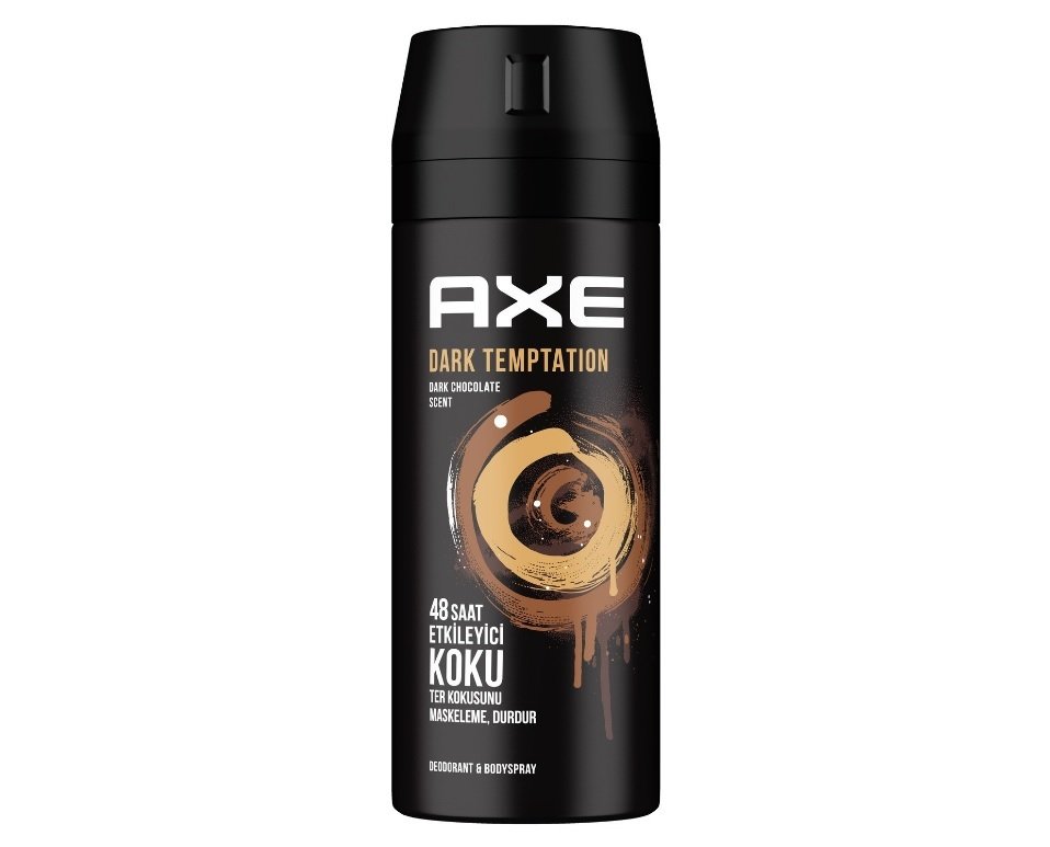 AXE DEO DARK TEMPTATION DARK CHOCOLATE SCENT 150ML 1*24