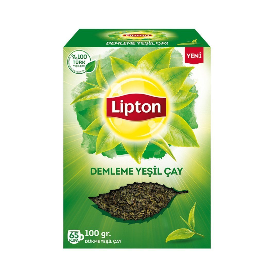 LİPTON  DEMLEME YEŞİL ÇAY DÖKME 100GR 1*12