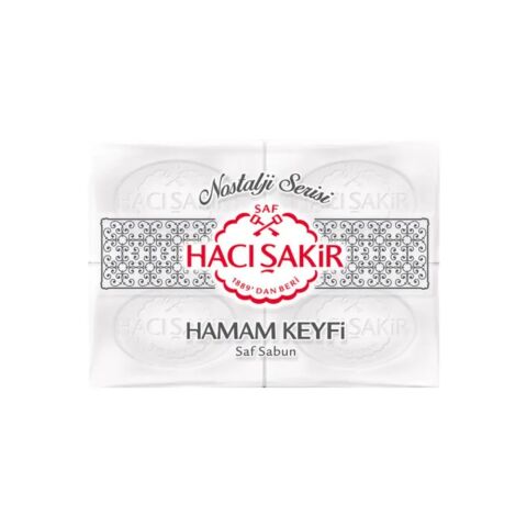 HACI ŞAKİR SABUN 4'LÜ 800G HAMAM KEYFİ (4*200G) 1*14