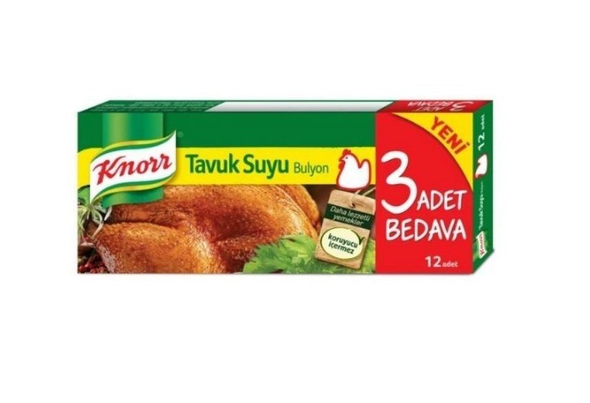 KNORR BULYON 12Lİ TAV.SUYU %15BED. 6LT 1*48