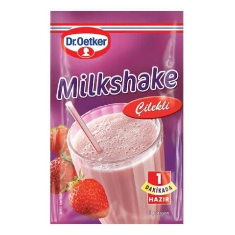 DR.OETKER.İ.MİLKSHAKE ÇİLEKLİ 22G 1*2*24