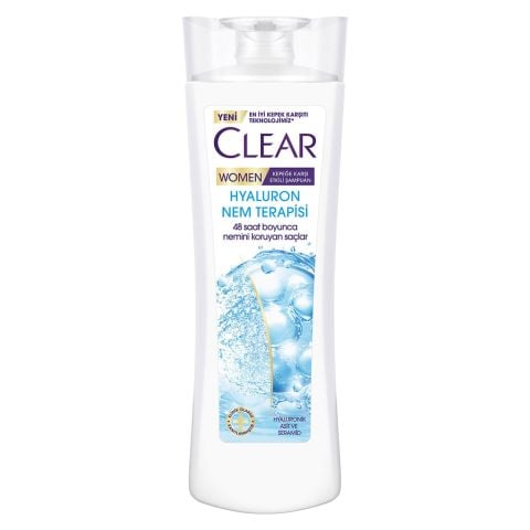 CLEAR 350ML WOMEN KEPEĞE KARŞI HYALURON NEM TERAPİSİ 48SAAT 1*25