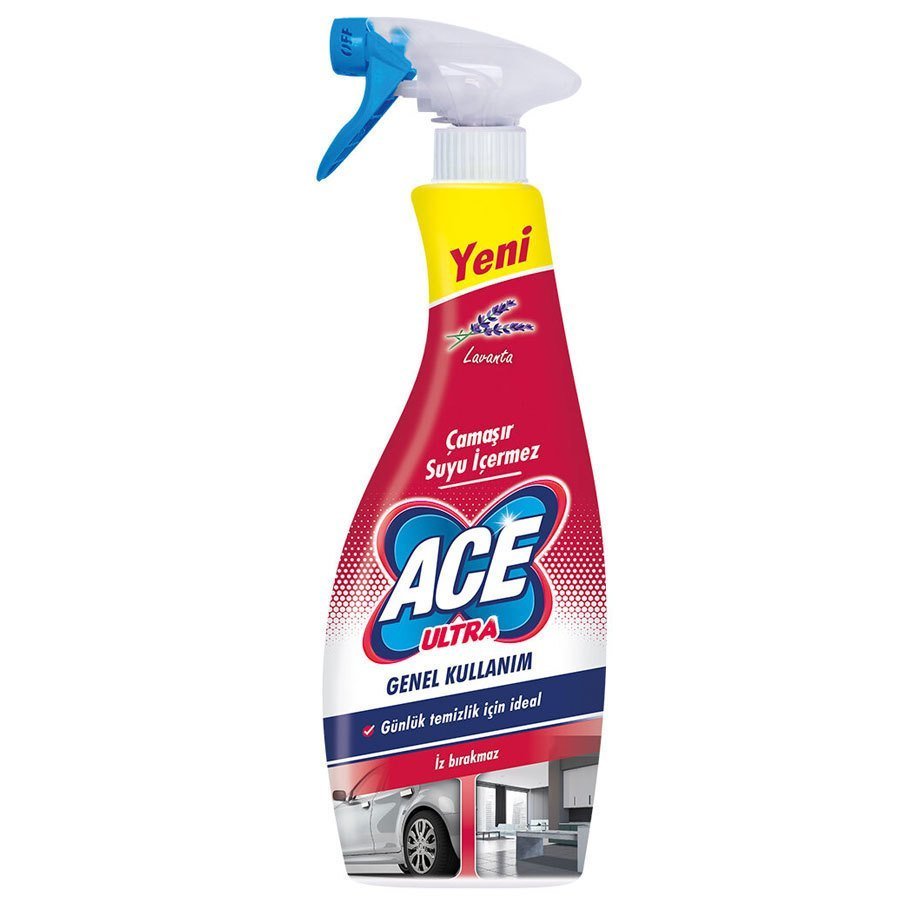 ACE ULTRA SPR.ÇOK AMAÇLI KULLANIM LAVANTA ÇAM.SUSUZ 700ML 1*10