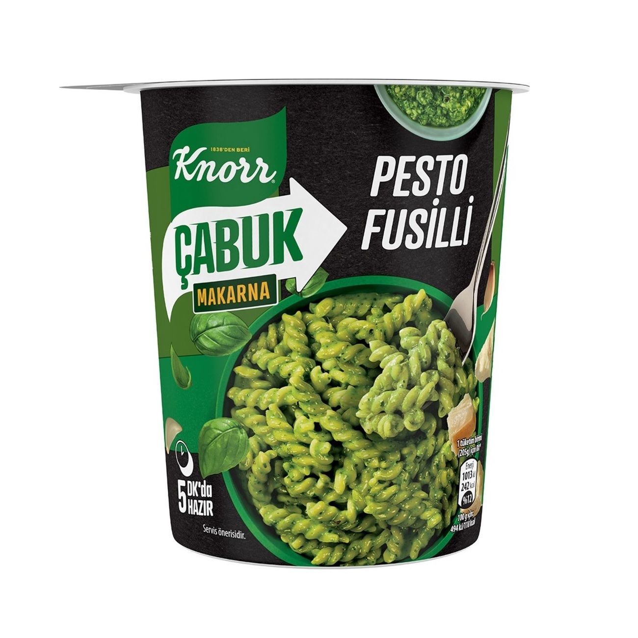 KNORR MAK.BARDAK ÇABUK PESTO FUSİLLİ 65G 1*12