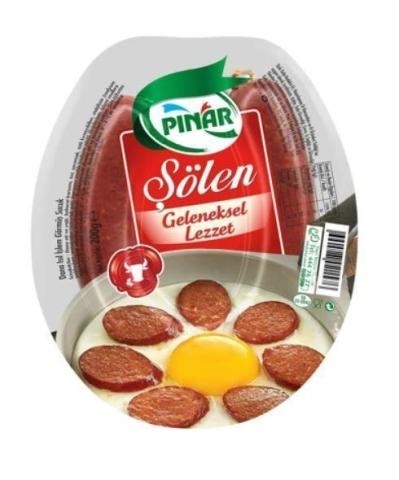 PINAR SUCUK 180GR ŞÖLEN KANGAL  1*10