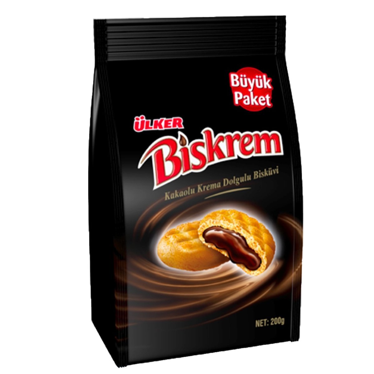 ÜLKER B.BİSKREM P.KAKAO 200GR POŞET 1153-01 1*15